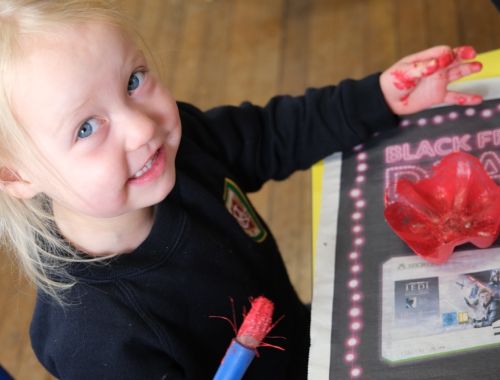 Nursery baking poppies Rydes hill prep 10 of 20