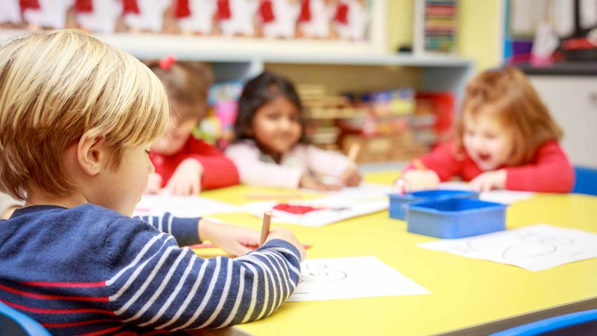 Rydes Hill Nursery Colouring Time