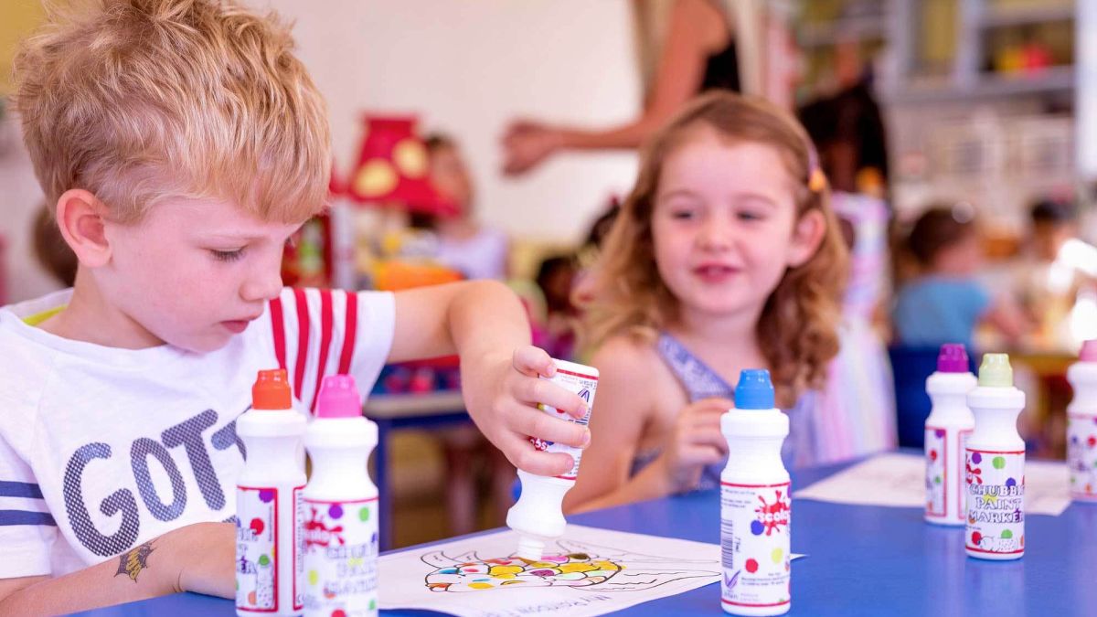 Rydes Hill Nursery Making Colourful Fish